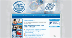 Desktop Screenshot of cleaningmaterials.co.za